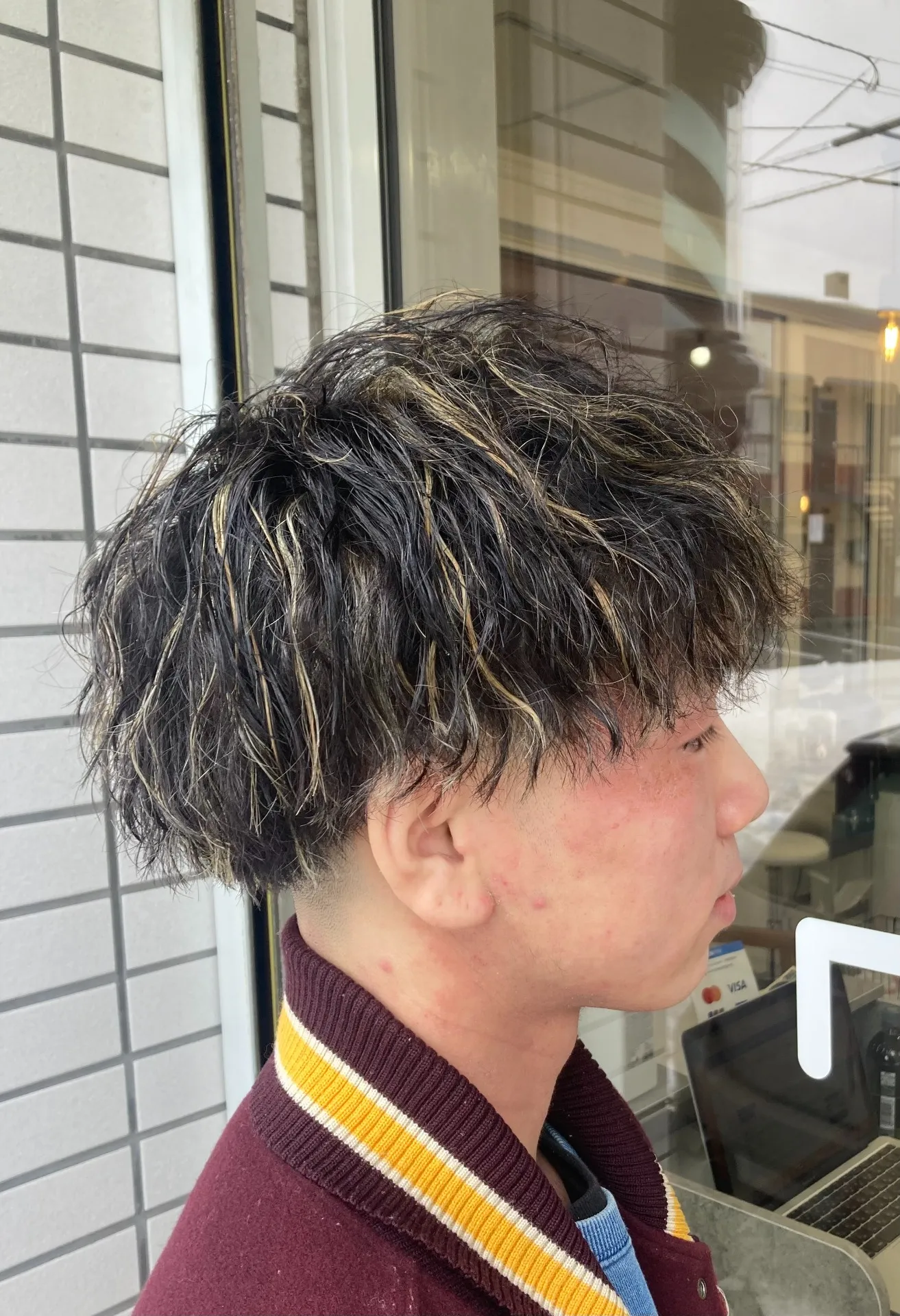 縦落ちツイストスパイラルパーマ