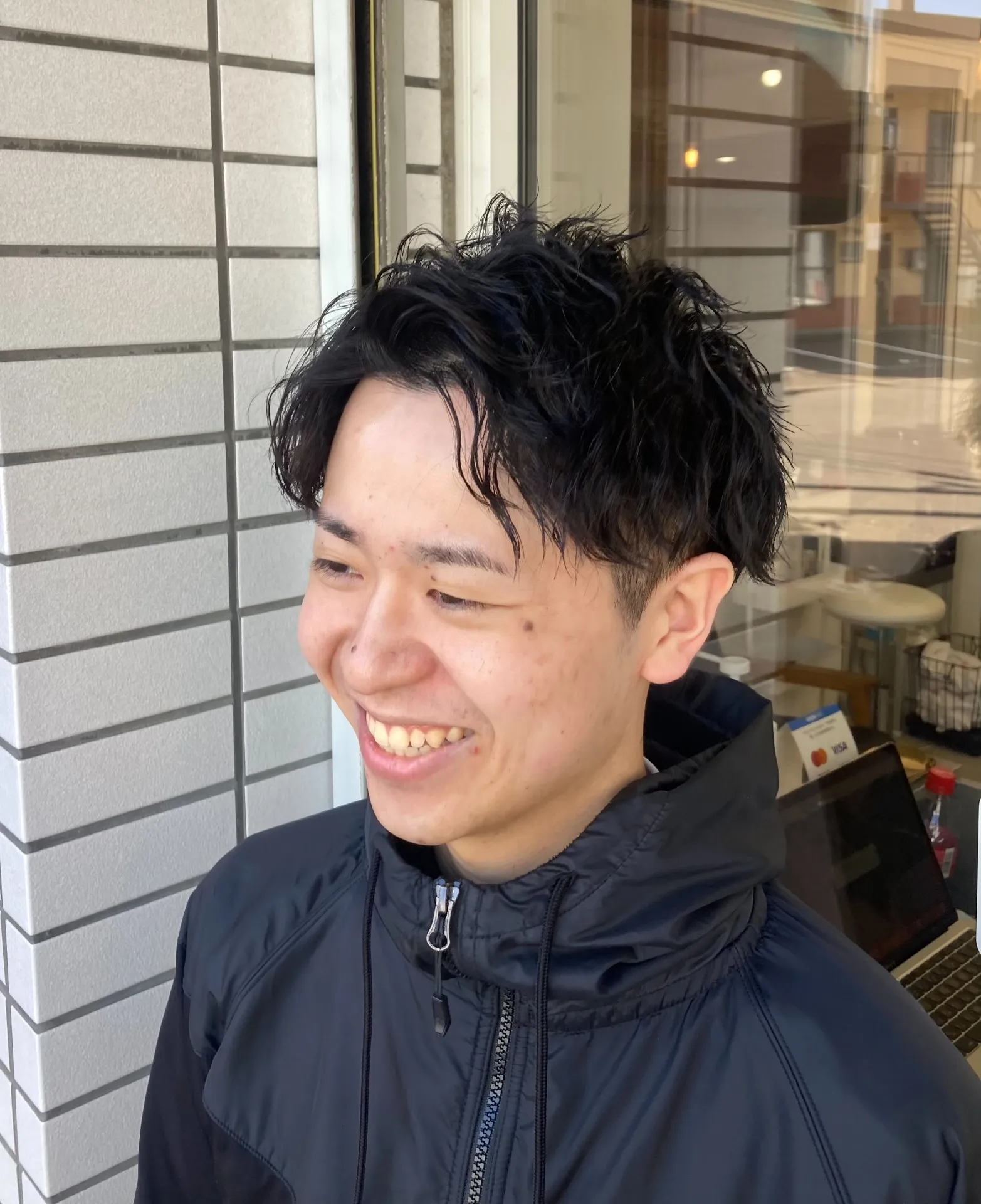 ツイストスパイラル/ハーフアップ